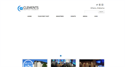 Desktop Screenshot of clementsbaptist.org